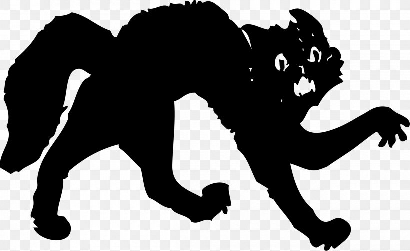 Kitten Sphynx Cat Black Cat Clip Art, PNG, 2400x1472px, Kitten, Art, Big Cats, Black, Black And White Download Free