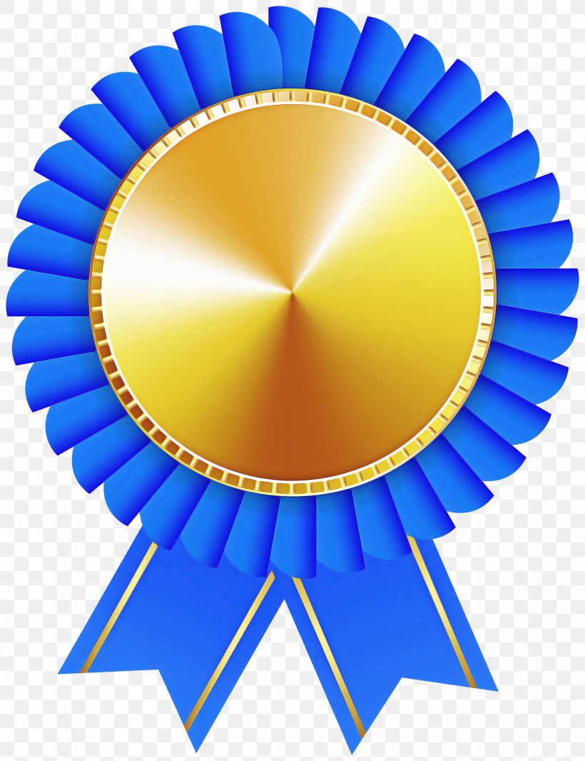 Rosette, PNG, 2306x3000px, Ribbon, Badge, Blue, Gift, Gold Download Free