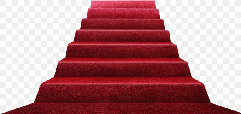 Stairs Red Carpet Floor, PNG, 1107x527px, Red, Bordiura, Carpet, Floor, Flooring Download Free