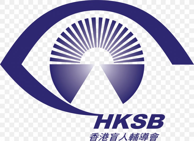 The Hong Kong Society For The Blind Logo Health Careers Asia Brand, PNG, 2185x1594px, Logo, Area, Blue, Brand, Eye Download Free