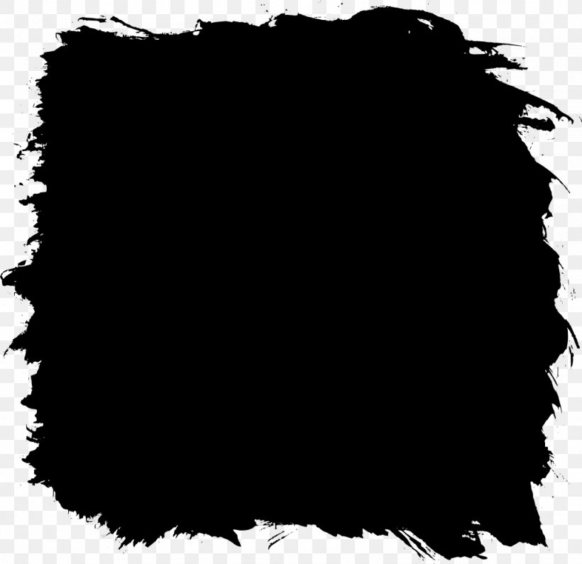 Black And White Square Paint PNG 1024x993px Black And White Black 