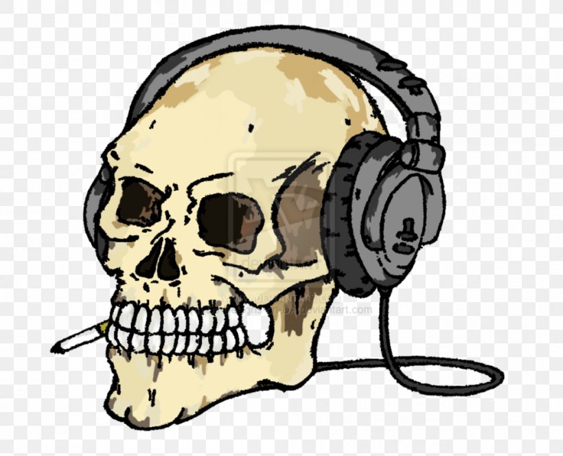 Headphones Skull Microphone Clip Art, PNG, 993x805px, Headphones, Audio, Audio Equipment, Bone, Head Download Free