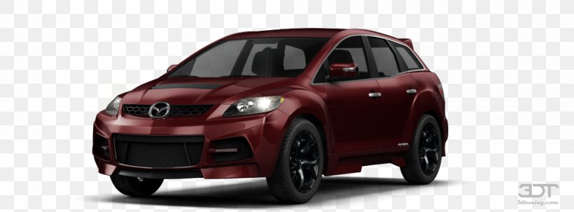 Mazda CX-7 Compact Car Mid-size Car City Car, PNG, 1004x373px, Mazda Cx7, Alloy Wheel, Automotive Design, Automotive Exterior, Automotive Tire Download Free