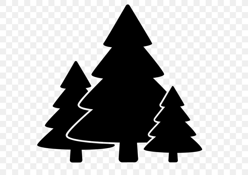 Forest Tree Symbol, PNG, 649x579px, Forest, Black And White, Christmas, Christmas Decoration, Christmas Ornament Download Free
