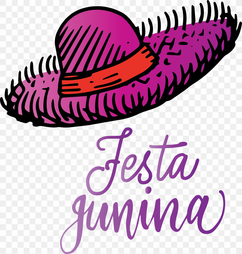 Festas Juninas Brazil, PNG, 2907x3054px, Festas Juninas, Brazil, Hat, Line, Logo Download Free