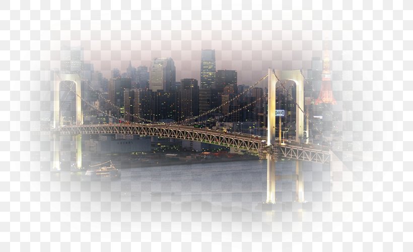 Skyline Skyscraper Cityscape Bridge–tunnel Haze-M, PNG, 800x500px, Skyline, City, Cityscape, Fixed Link, Fog Download Free