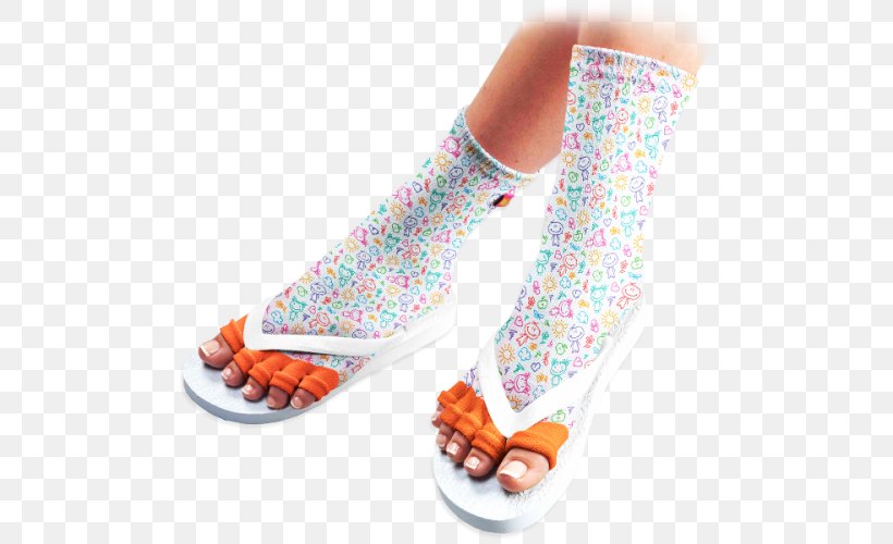 Toe Socks Pedicure Foot, PNG, 500x500px, Watercolor, Cartoon, Flower, Frame, Heart Download Free