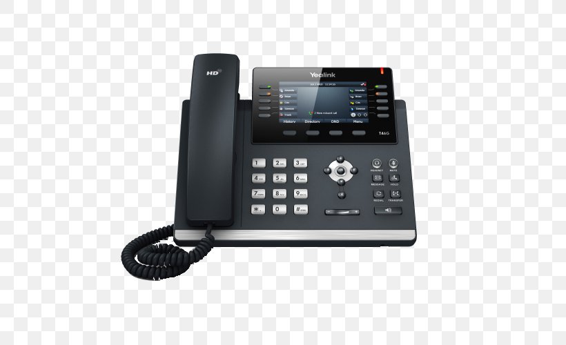 VoIP Phone Yealink SIP-T46G Session Initiation Protocol Yealink SIP-T23G Telephone, PNG, 500x500px, Voip Phone, Answering Machine, Business Telephone System, Corded Phone, Electronic Instrument Download Free