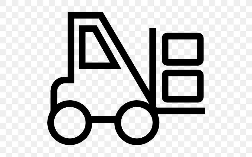 Forklift Transport Car Industry, PNG, 512x512px, Forklift, Area, Black And White, Brand, Car Download Free