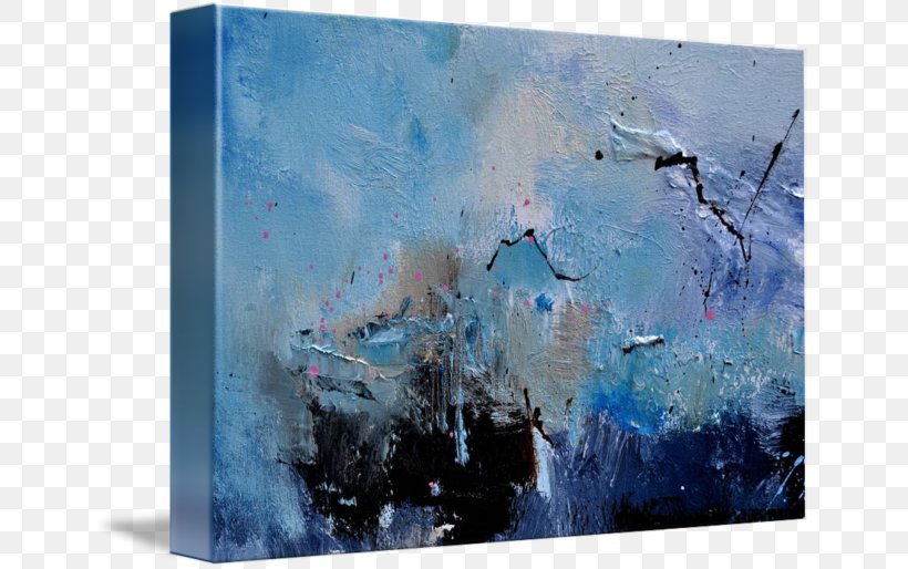 Watercolor Painting Gallery Wrap Glacial Landform Canvas, PNG, 650x514px, Painting, Art, Artwork, Canvas, Computer Download Free
