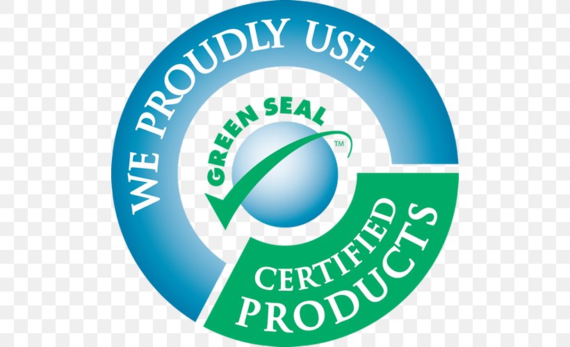 Green Seal Green Cleaning Cleaner Maid Service, PNG, 500x500px, Green Seal, Area, Brand, Certification, Cleaner Download Free