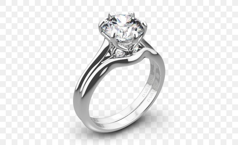 Wedding Ring Silver Jewellery Platinum, PNG, 500x500px, Wedding Ring, Body Jewellery, Body Jewelry, Diamond, Engagement Download Free