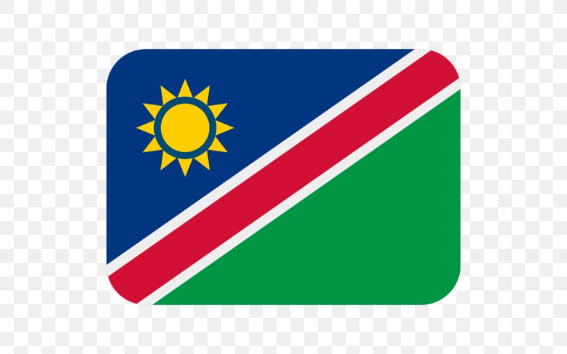 Flag Of Namibia National Flag Flag Patch, PNG, 512x512px, Flag Of Namibia, Area, Brand, Emoji, Flag Download Free