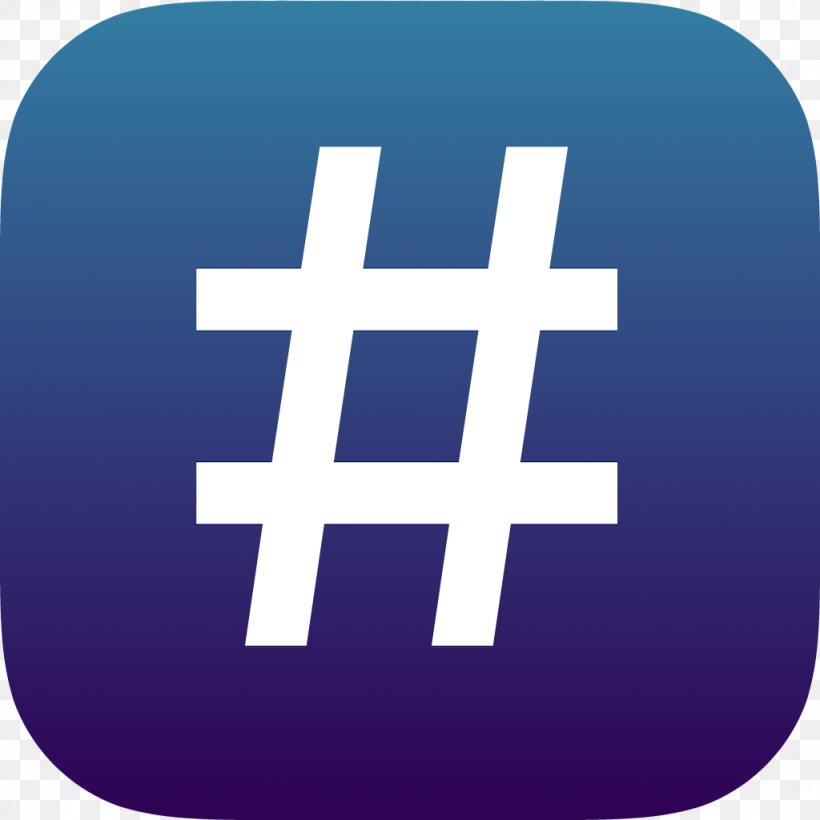 Social Media Hashtag, PNG, 1024x1024px, Social Media, Android, Blog, Blue, Brand Download Free