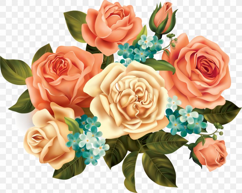 Clip Art Flower Bouquet Floral Design Rose, PNG, 5000x3978px, Flower Bouquet, Artificial Flower, Bouquet, Camellia, Cut Flowers Download Free