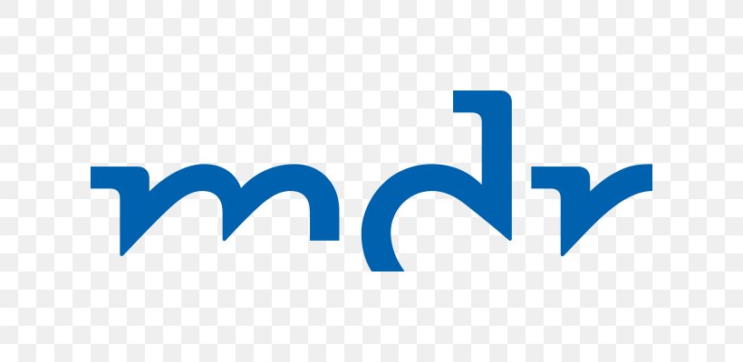 MDR Fernsehen Mitteldeutscher Rundfunk Logo Broadcasting Television, PNG, 4100x2000px, Mdr Fernsehen, Ard, Area, Astra, Blue Download Free