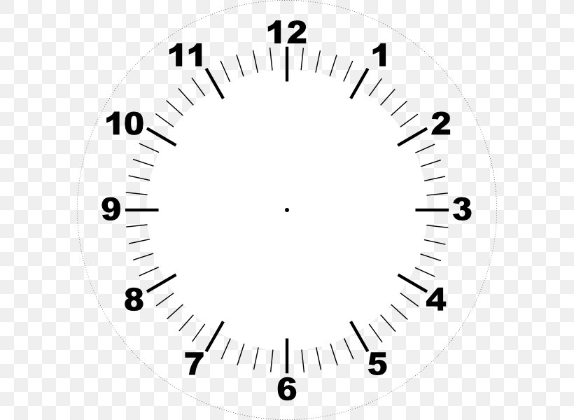 Clock Face Clip Art, PNG, 600x600px, Clock Face, Area, Black, Black And White, Clock Download Free