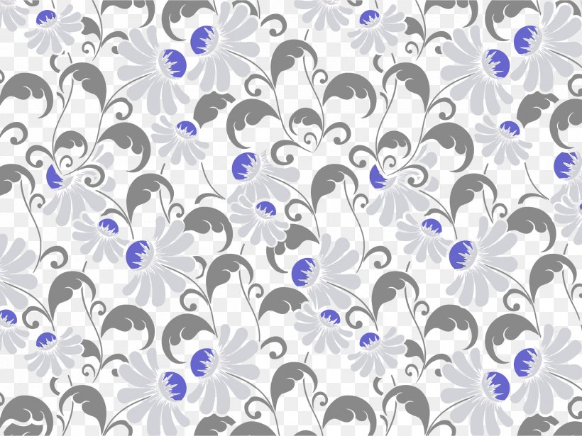 Flower Pattern, PNG, 2400x1802px, Flower, Blue, Flora, Floral Design, Petal Download Free