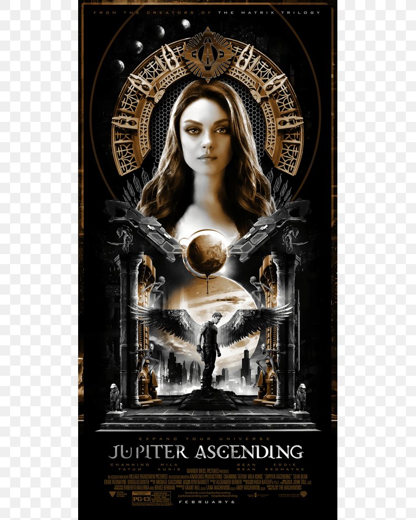 Mila Kunis Jupiter Ascending The Wachowskis Film Poster, PNG, 691x1024px, Mila Kunis, Art, Blockbuster, Channing Tatum, Cinema Download Free