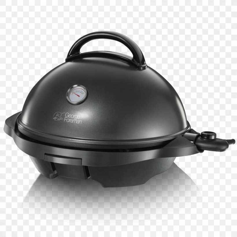Russell Hobbs Universal 22460-56 Barbecue George Foreman Grill George Foreman GGR50B Grilling, PNG, 1000x1000px, Barbecue, Cooking, Cookware And Bakeware, Food, George Foreman Download Free