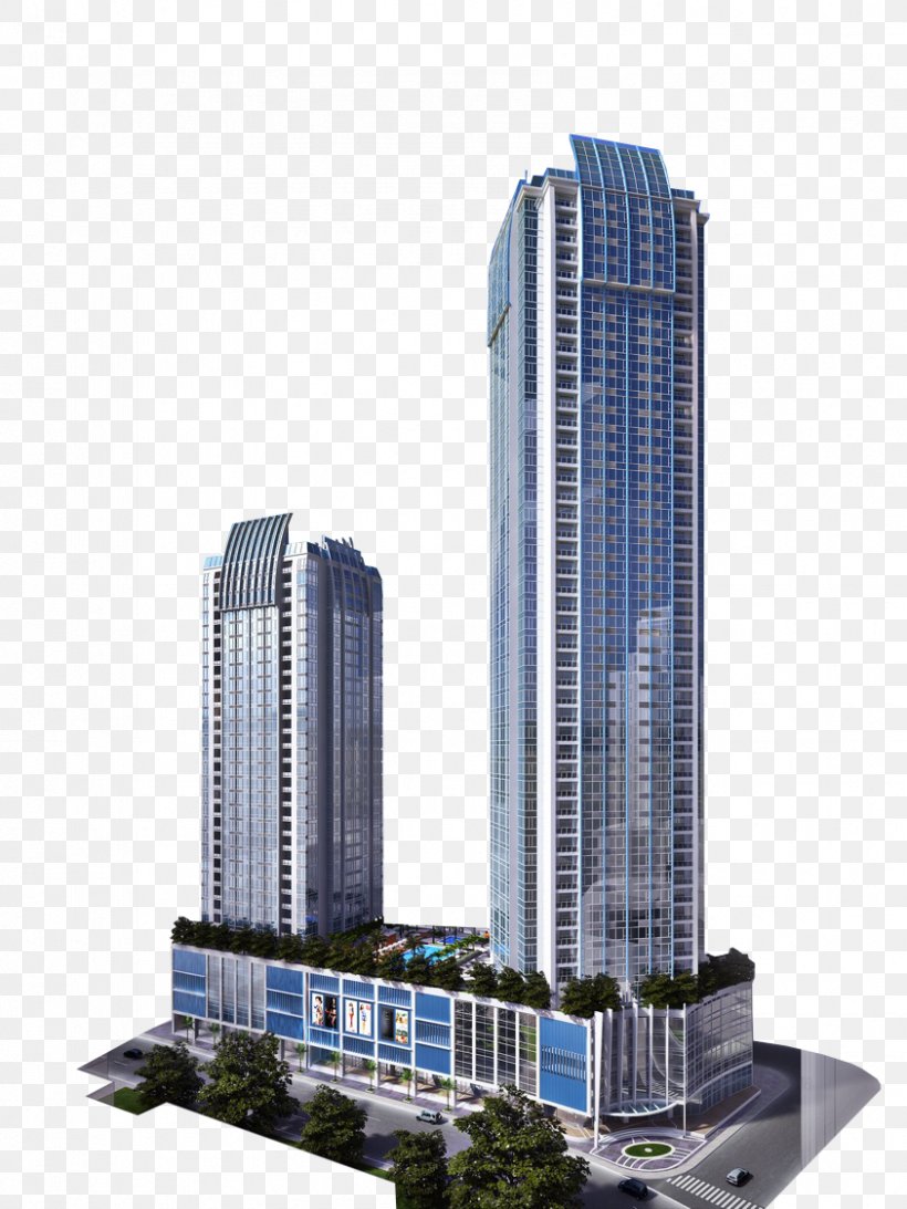 Three Central Condominium Megaworld Corporation Real Estate Building, PNG, 843x1124px, Three Central, Building, City, Commercial Building, Condominium Download Free