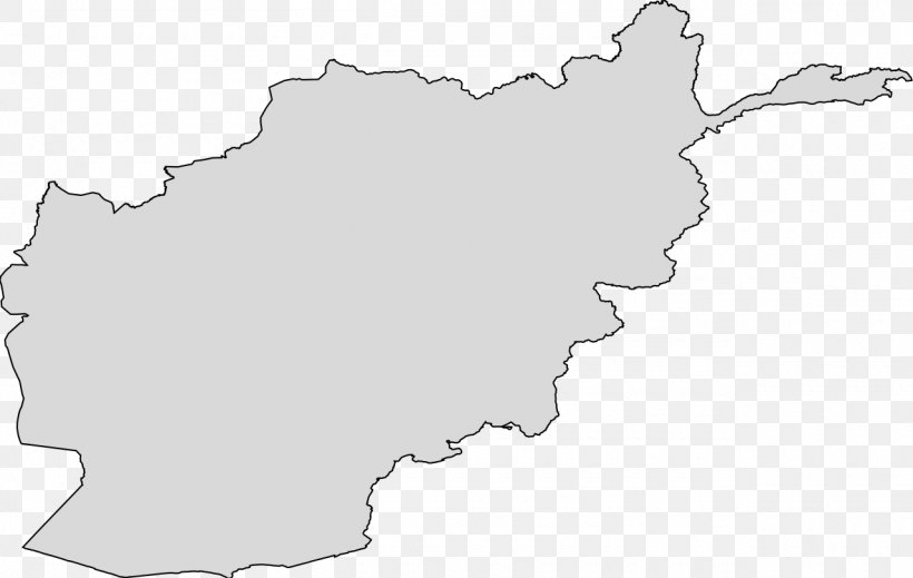 Afghanistan Map Black And White Tree, PNG, 1280x811px, Afghanistan, Area, Black, Black And White, Map Download Free