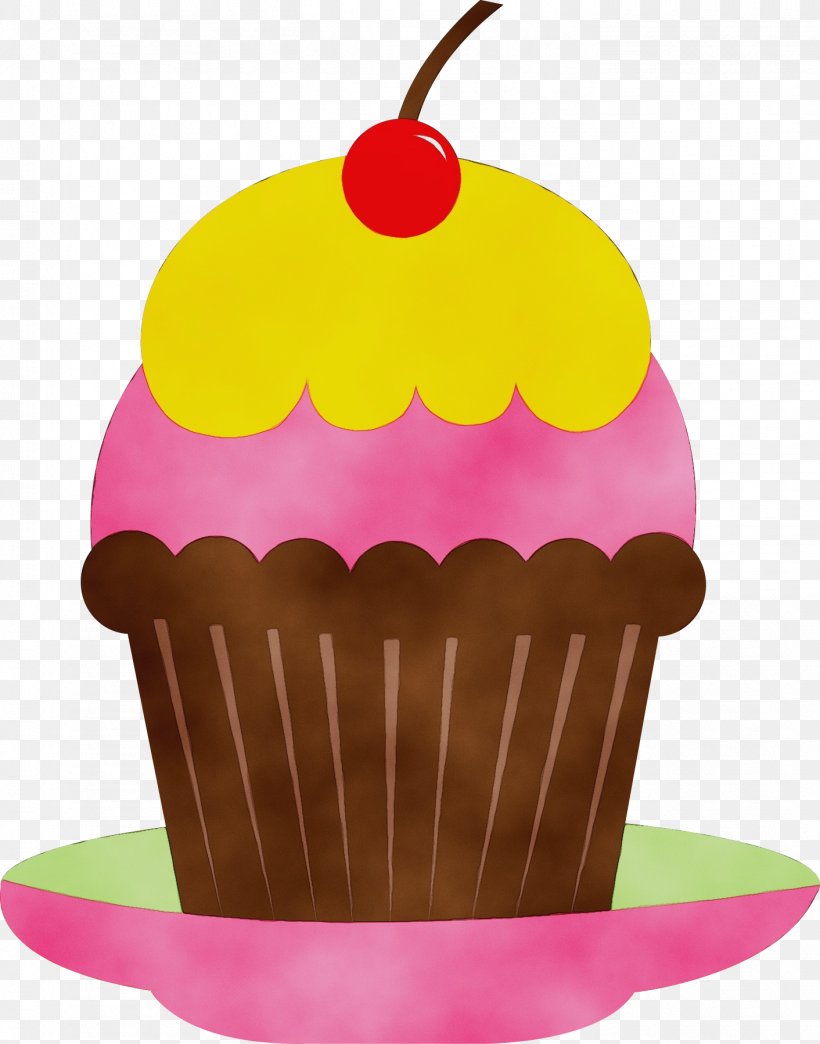 Baking Cup Cake Food Dessert Cupcake, PNG, 1412x1798px, Watercolor, Baked Goods, Baking Cup, Cake, Cupcake Download Free
