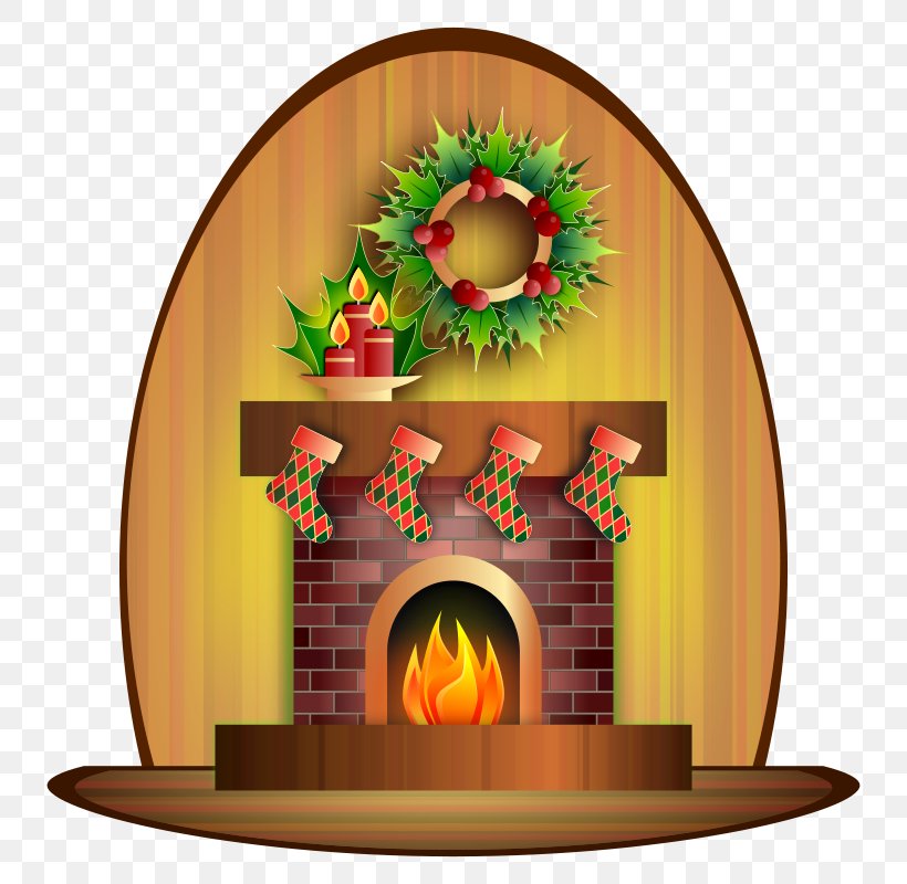 Santa Claus Christmas Fireplace Chimney Clip Art, PNG, 752x800px, Santa Claus, Arch, Chimney, Christmas, Christmas Card Download Free