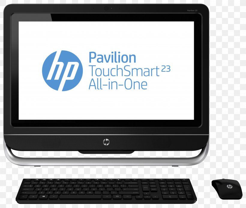 Hewlett-Packard Hp Pavilion 23-b010 All-in-one Computer H3Y90AA#ABA HP TouchSmart Desktop Computers, PNG, 3600x3046px, Hewlettpackard, Allinone, Brand, Computer, Computer Monitors Download Free