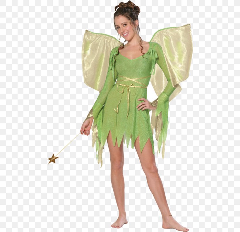 Tinker Bell Halloween Costume Fairy Adult, PNG, 500x793px, Tinker Bell, Adult, Clothing, Coloring Book, Costume Download Free