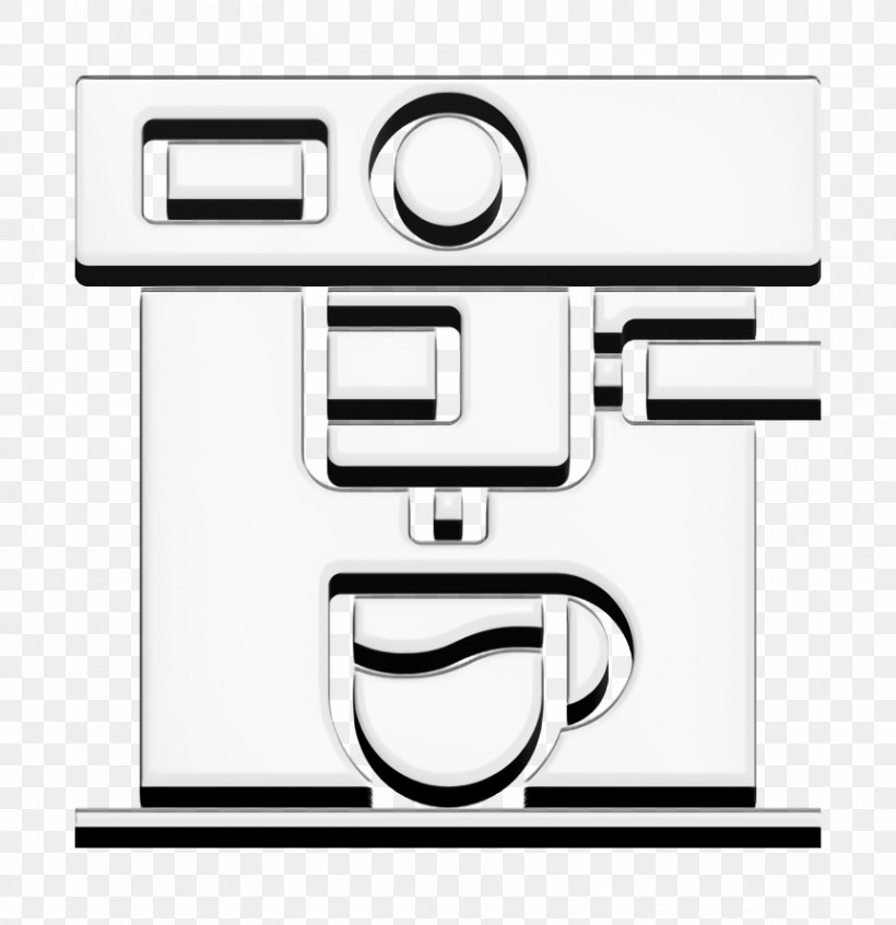 Food And Restaurant Icon Coffee Maker Icon Coffee Shop Icon, PNG, 860x888px, Food And Restaurant Icon, Coffee Maker Icon, Coffee Shop Icon, Line, Line Art Download Free
