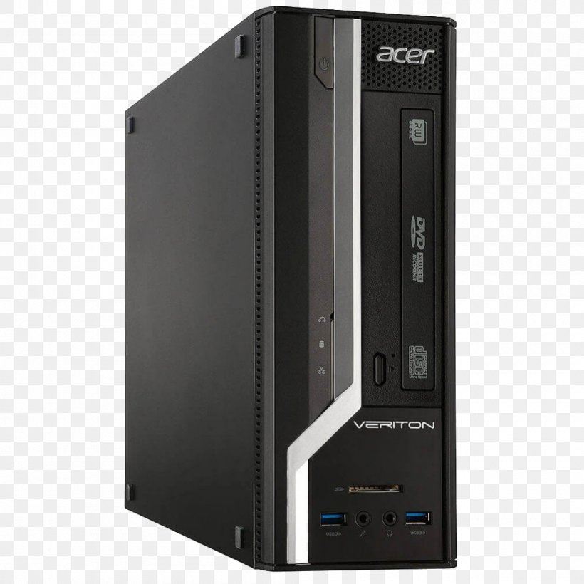 Intel Acer Veriton X2631G Desktop Computers, PNG, 1000x1000px, Intel, Acer, Acer Veriton, Acer Veriton X2631g, Central Processing Unit Download Free