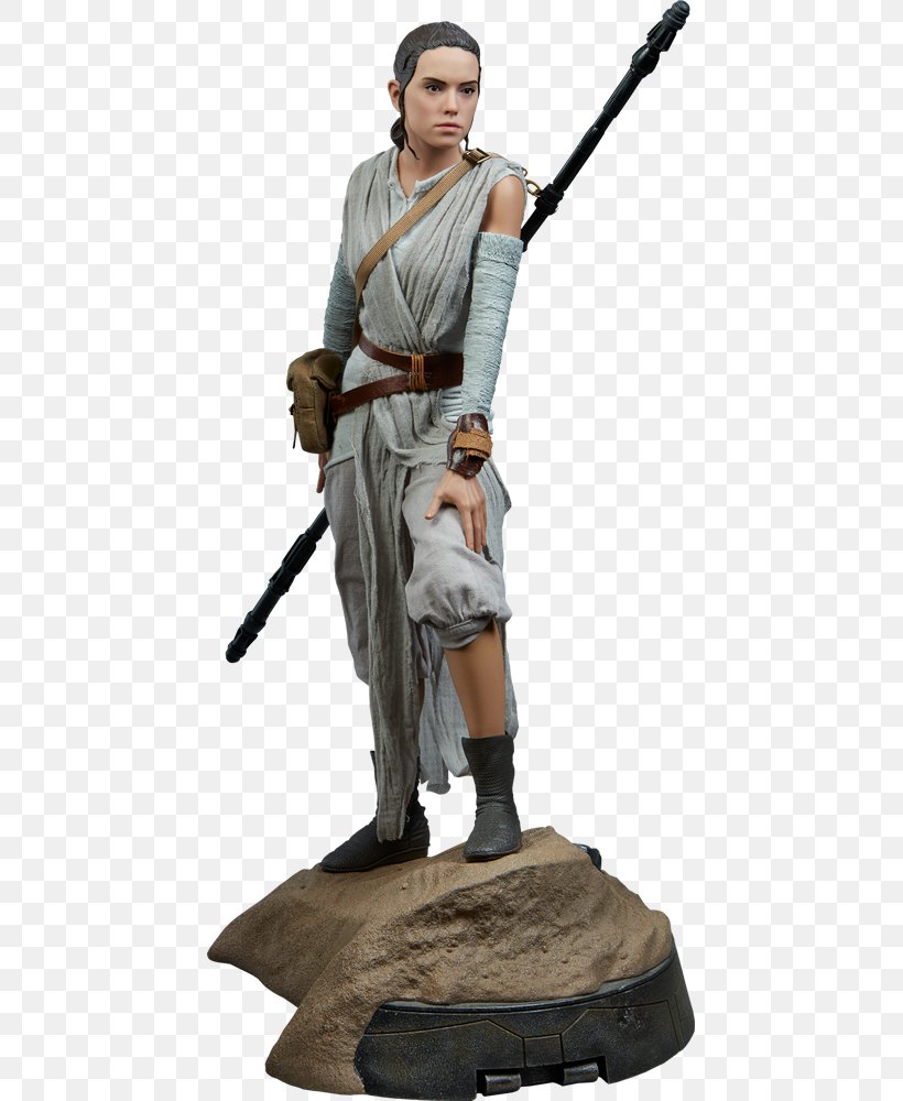 Rey Star Wars Episode VII BB-8 Figurine Sideshow Collectibles, PNG, 443x1000px, Rey, Action Figure, Action Toy Figures, Daisy Ridley, Figurine Download Free