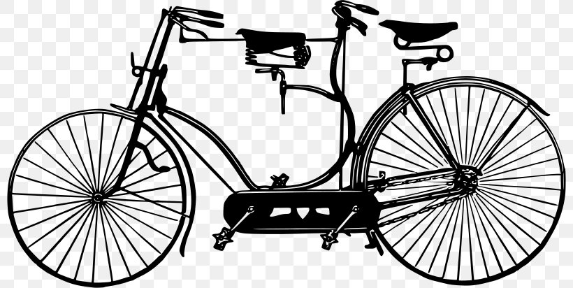 Tandem Bicycle Cycling Penny-farthing Bicycle Safety, PNG, 800x412px, Bicycle, Art Bike, Auto Part, Bicycle Accessory, Bicycle Drivetrain Part Download Free