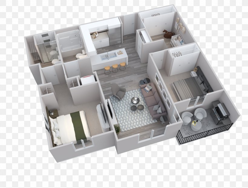 3D Floor Plan McCall Landing Condos, PNG, 3000x2279px, 3d Floor Plan, Floor Plan, Apartment, Electronic Component, Floor Download Free