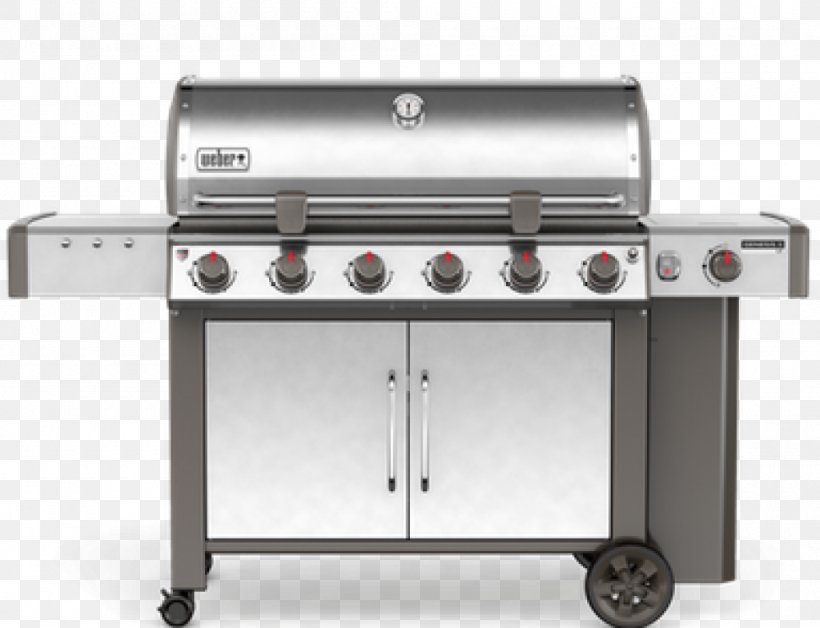 Barbecue Weber-Stephen Products Gas Burner Weber Genesis II LX 340 Natural Gas, PNG, 1000x766px, Barbecue, Gas Burner, Gasgrill, Grilling, Kitchen Appliance Download Free
