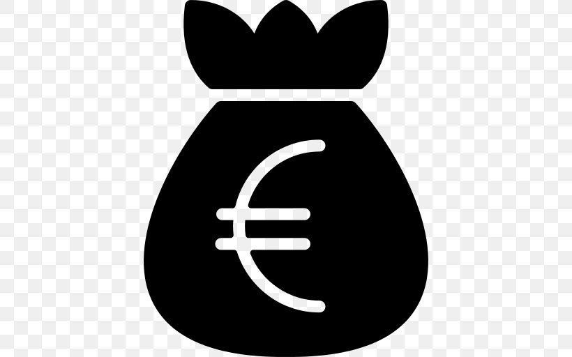 Clip Art Euro Money, PNG, 512x512px, Euro, Bag, Blackandwhite, Currency, Euro Banknotes Download Free