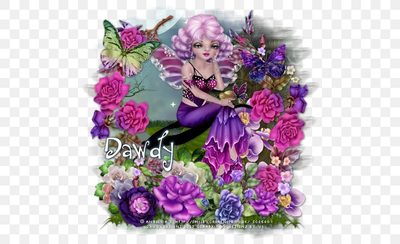 Floral Design Cut Flowers Fairy Flower Bouquet, PNG, 500x500px, Floral Design, Art, Butterfly, Cut Flowers, Fairy Download Free
