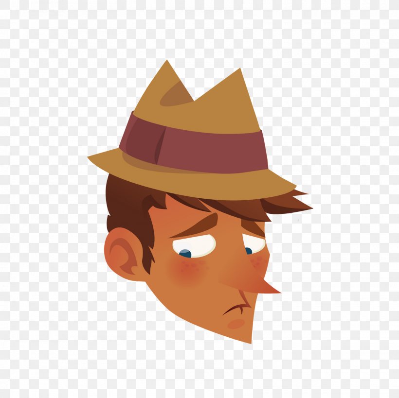 Illustration Fedora Hat Clip Art Ghoul, PNG, 1600x1600px, Fedora, Cartoon, Character, Cowboy, Cowboy Hat Download Free