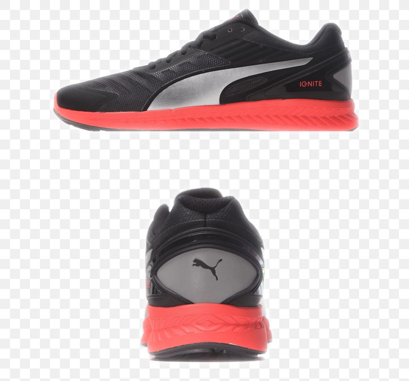 Puma Skate Shoe Sneakers Running, PNG, 750x765px, Puma, Athletic Shoe, Black, Brand, Cross Training Shoe Download Free