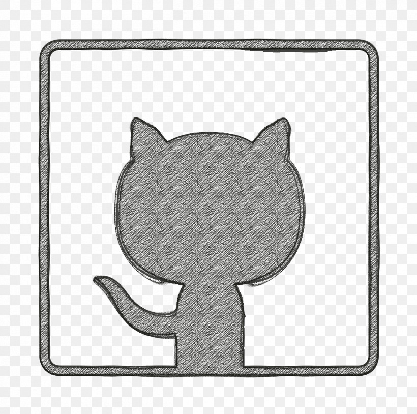 Github Icon, PNG, 1252x1244px, Github Icon, Cartoon, Cat, Dog, Github Download Free