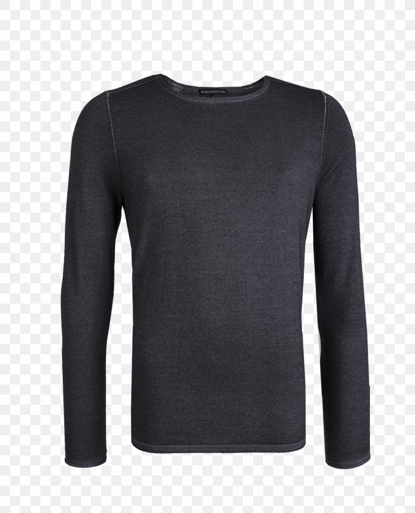 Long-sleeved T-shirt Dressmann Long-sleeved T-shirt Sweater, PNG, 1077x1332px, Tshirt, Black, Black M, Clothing Sizes, Dressmann Download Free