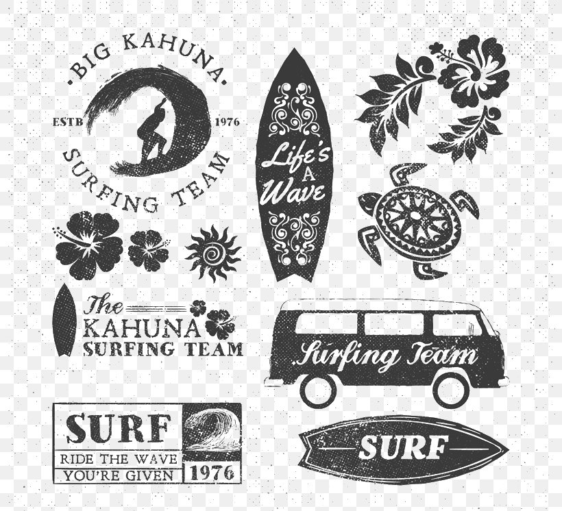 Surfing Logo Clip Art, PNG, 800x746px, Surfing, Black And White, Brand, Emblem, Label Download Free