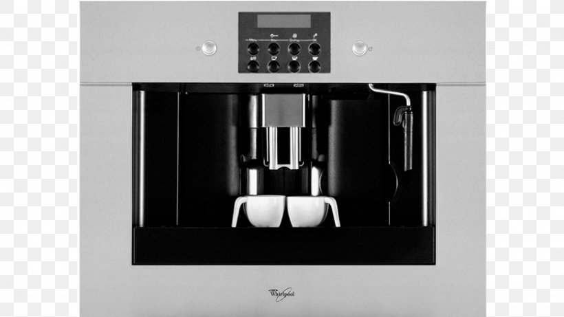 Coffeemaker Espresso Machine Whirlpool Corporation, PNG, 1536x864px, Coffee, Coffeemaker, Dishwasher, Espresso, Espresso Machine Download Free