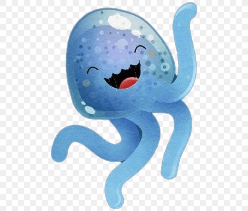Puppy Octopus Kitten CutePDF Cuteness, PNG, 500x696px, Puppy, Animal, Blue, Central Intelligence Agency, Cephalopod Download Free