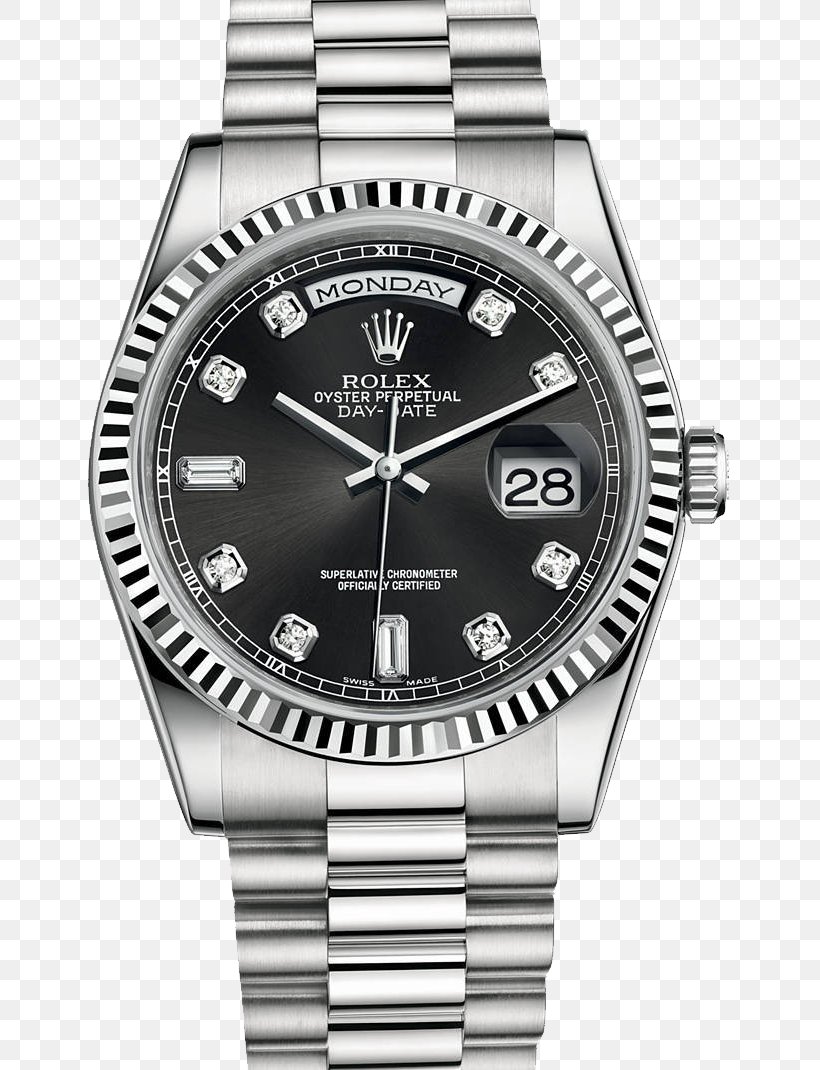 Rolex Datejust Rolex Day-Date Watch Jewellery, PNG, 645x1070px, Rolex Day Date, Black And White, Brand, Colored Gold, Counterfeit Watch Download Free