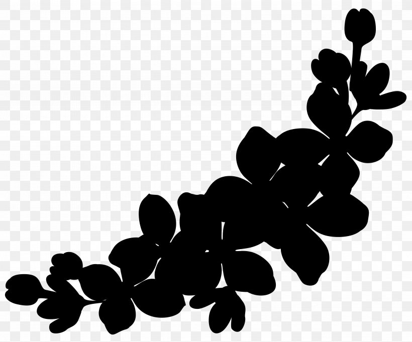 Font Fruit Leaf Black M, PNG, 4967x4131px, Fruit, Black M, Blackandwhite, Branch, Flower Download Free