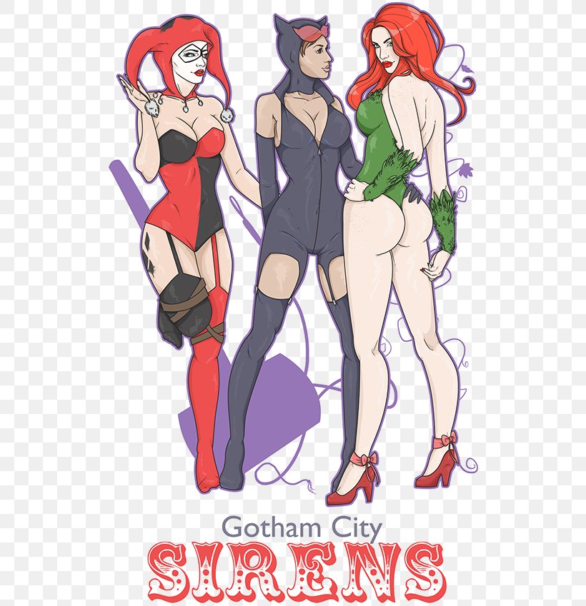 Gotham City Sirens Fan Art Drawing Catwoman, PNG, 600x849px, Watercolor, Cartoon, Flower, Frame, Heart Download Free