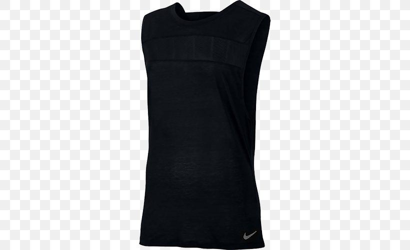 T-shirt Top Nike Jersey, PNG, 500x500px, Tshirt, Active Shirt, Active Tank, Armani, Black Download Free