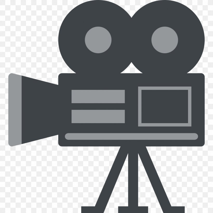 Emoji Movie Camera Film, PNG, 1024x1024px, Emoji, Black And White, Brand, Camera, Clapperboard Download Free